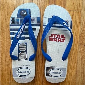EUC Havaianas Star Wars Flip Flops